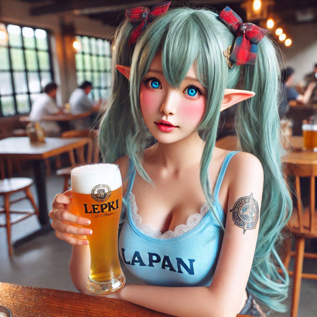 エルフと一杯のビール